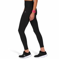 Domyos Women's Gym & Pilates Flat-Stomach Leggings Shape+