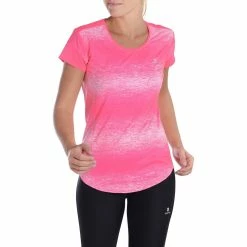 Domyos Exercise & Fitness Apparel Women's Anti-Perspirant Cardio Fitness T-Shirt Energy+