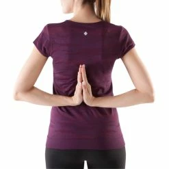 Domyos Women's Yoga Seamless T-Shirt DO NOT PUBLISH