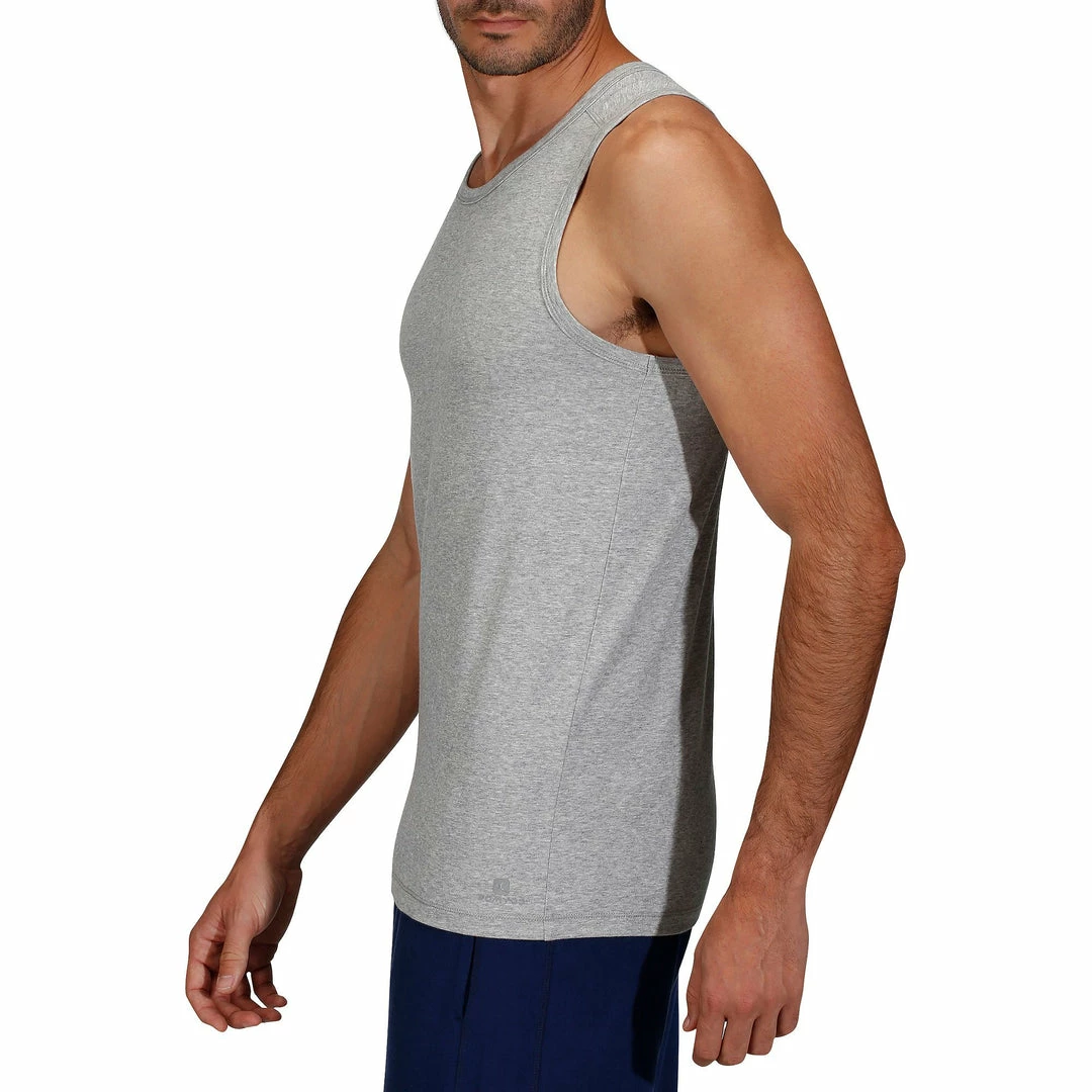 Domyos Exercise & Fitness Apparel Men's Gym & Pilates Tank Top