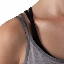 Exercise & Fitness Apparel Domyos, Skirted Dance Leotard With Thin Straps, Women's