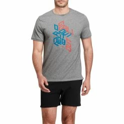 Domyos Regular-Fit Gym And Pilates T-Shirt, Men's