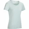 Domyos Women's Fitness Regular Fit Short Sleeved T-Shirt Active Exercise & Fitness Apparel