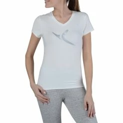 Domyos, Short-Sleeved Gym & Pilates T-Shirt, Women's Exercise & Fitness Apparel