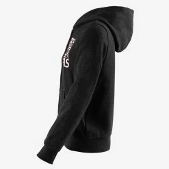 Domyos Exercise & Fitness Apparel Girls' Gym Hooded Sweatshirt Warm 100