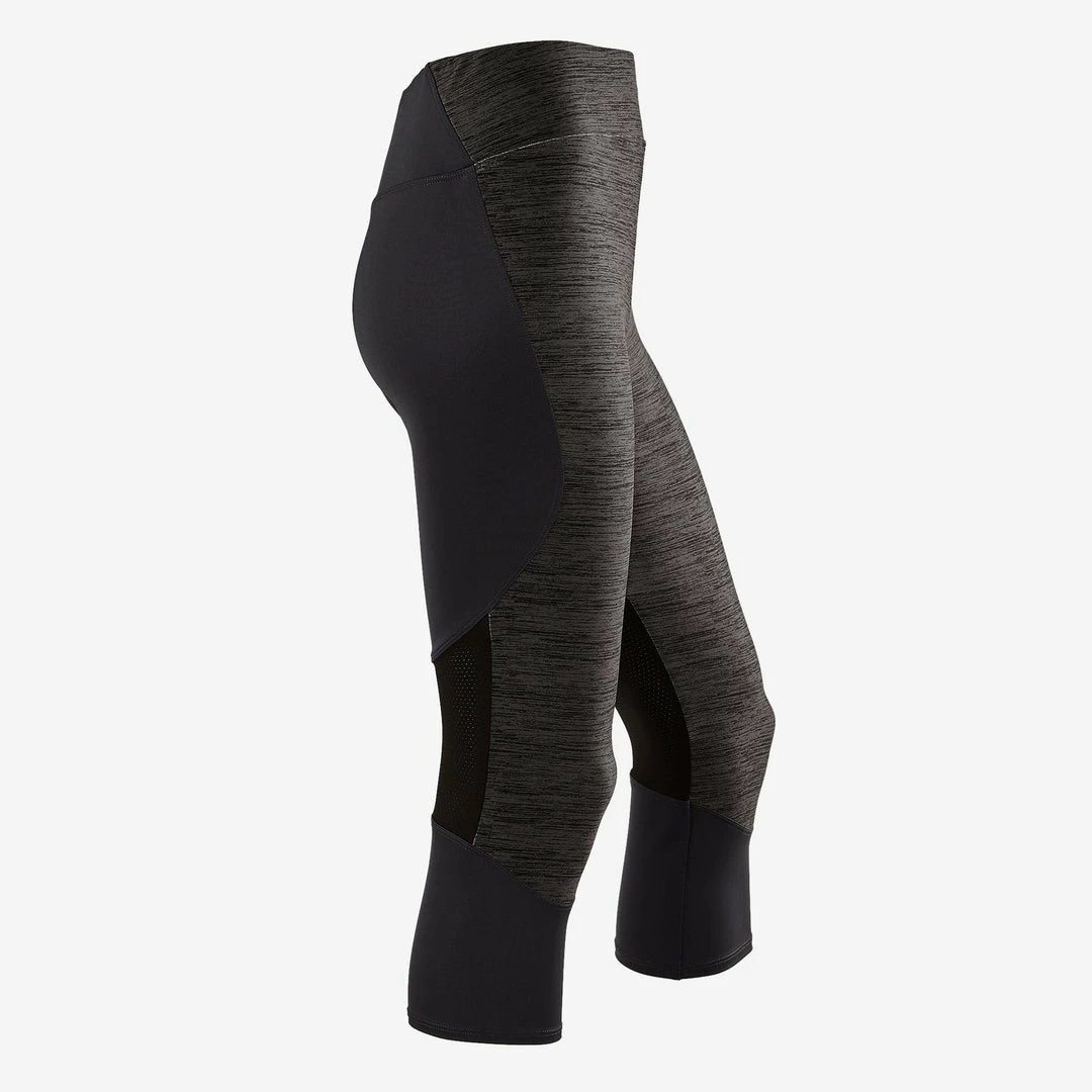 Domyos Girls' Gym Cropped Bottoms Breathable Synthetic S500