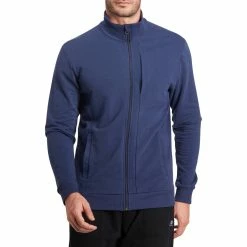 Domyos Exercise & Fitness Apparel Gym & Pilates Plush-Loop Jacket