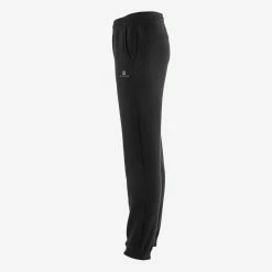 Exercise & Fitness Apparel Domyos 100, Warm Wide-Fit Gym Pants, Kids'