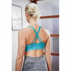 Domyos Exercise & Fitness Apparel Women's Gym & Pilates Sports Bra Comfort+