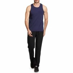 Domyos Nyamba 500, Pilates And Gentle Gym Tank Top, Men's Exercise & Fitness Apparel