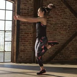 Domyos Women's Cardio Fitness Breathable 7/8 Leggings Energy+