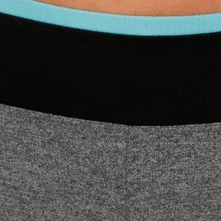 Domyos Exercise & Fitness Apparel Women's Cardio Fitness Contrasting Waistband Leggings Energy