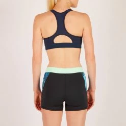 Domyos Exercise & Fitness Apparel Women's Cardio Fitness Zip-Up Bra Energy 500