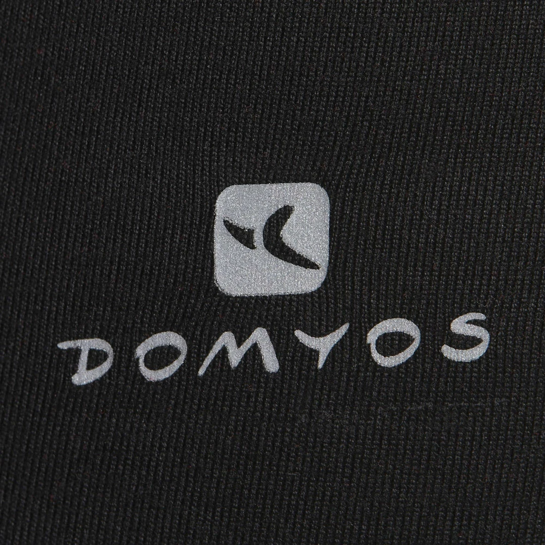 Domyos Women's Cardio Fitness Contrasting Polyester Waistband Leggings Energy