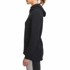 Domyos Women's Gym & Pilates Long Hooded Jacket