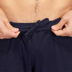 Domyos Men's Gym & Pilates Regular-Fit Jersey Bottoms Exercise & Fitness Apparel