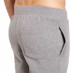 Domyos Gym & Pilates Slim-Fit Brushed Jersey Bottoms