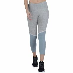 Domyos Gym & Pilates Slim-Fit Cotton Leggings, Women's