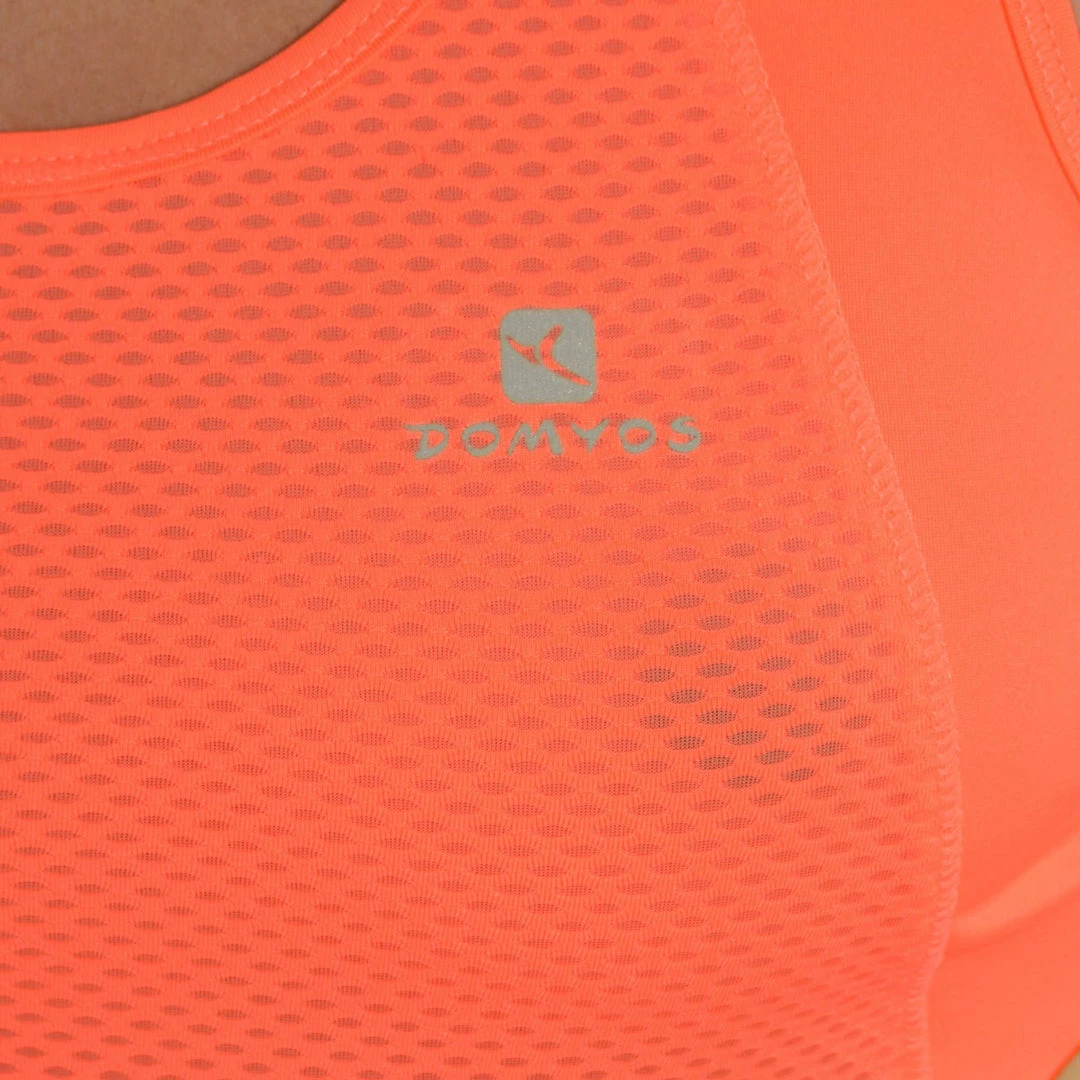 Domyos Women's Cardio Fitness Long Breathable Tank Top Energy Xtreme Exercise & Fitness Apparel