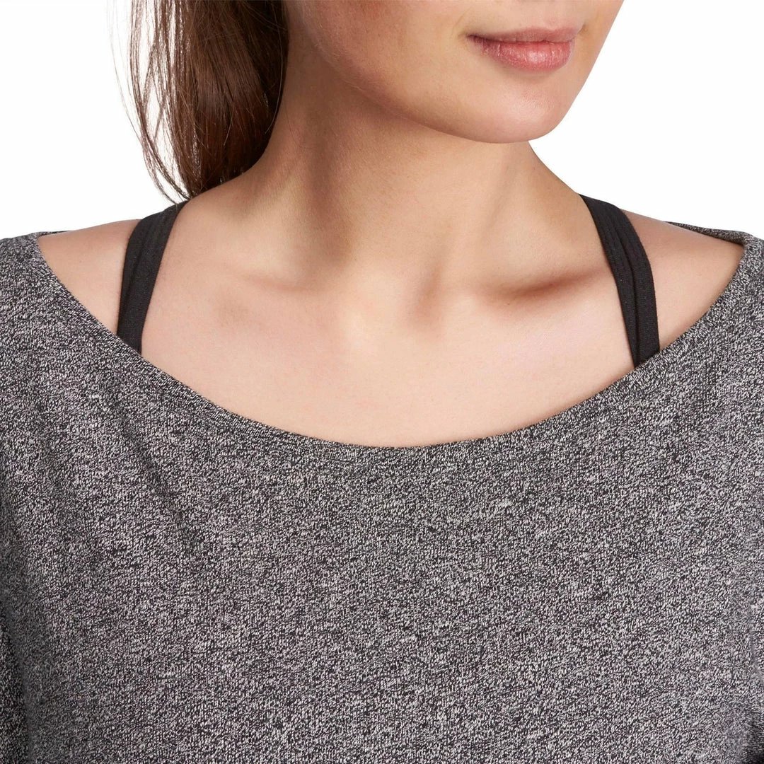 Domyos Women's Dance Long-Sleeve Lightweight T-Shirt Exercise & Fitness Apparel