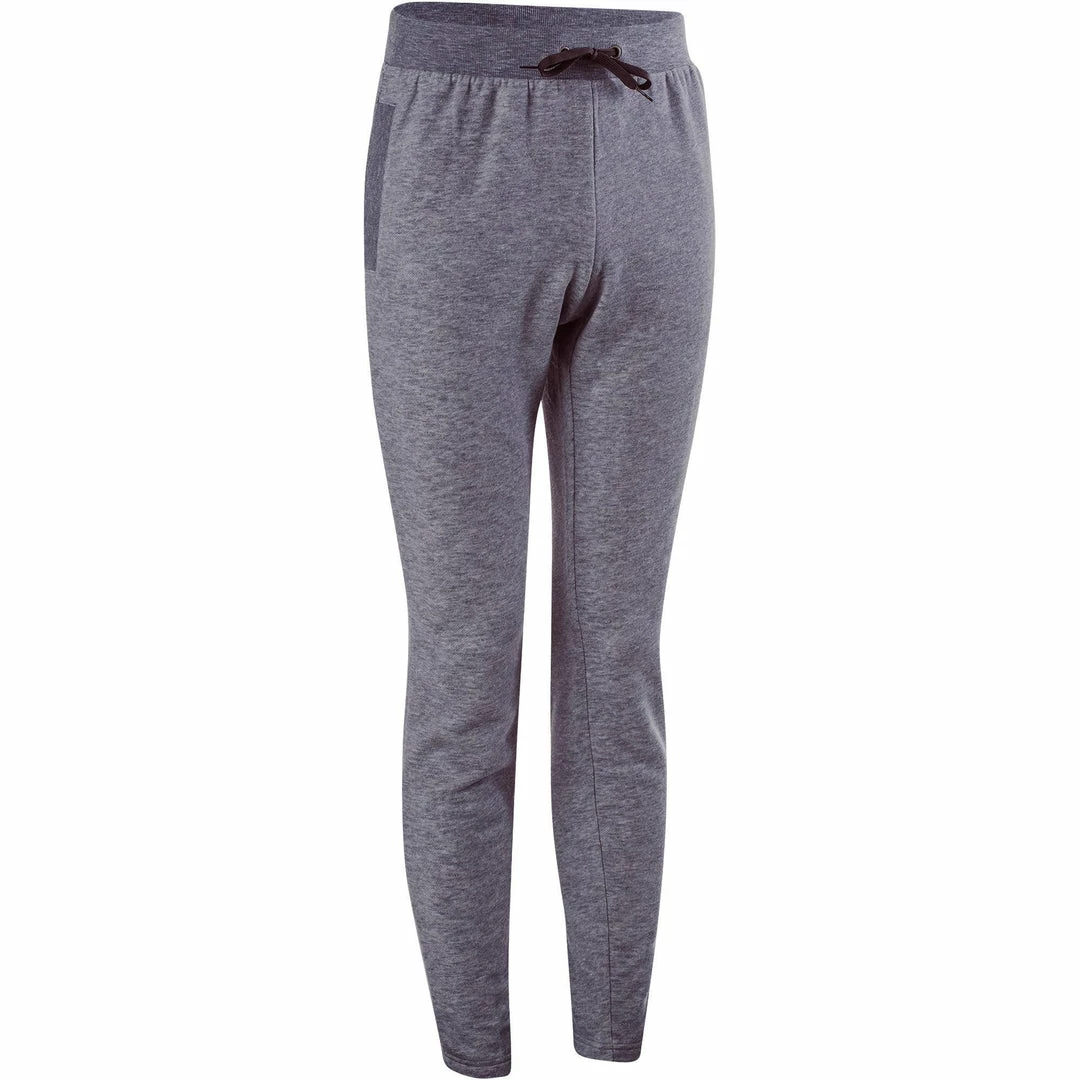 Domyos Gym & Pilates Slim-Fit Brushed Jersey Bottoms