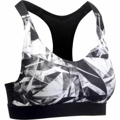 Domyos Exercise & Fitness Apparel Women's Cardio Fitness Zip-Up Bra Energy 500