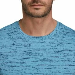 Domyos Nyamba 500, Regular-Fit Pilates And Gentle Gym T-Shirt, Men's Exercise & Fitness Apparel