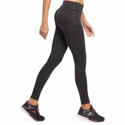 Domyos Gym & Pilates Slim-Fit Elastic Leggings, Women's