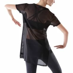 Exercise & Fitness Apparel Domyos, Long Transparent Skirted Dance Leotard, Women's