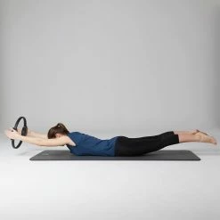 Domyos Exercise & Fitness Apparel Nyamba 900, Shaping Cotton Capri Fitness Leggings, Women's