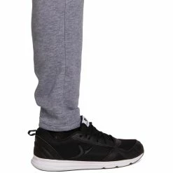 Domyos Gym & Pilates Slim-Fit Brushed Jersey Bottoms