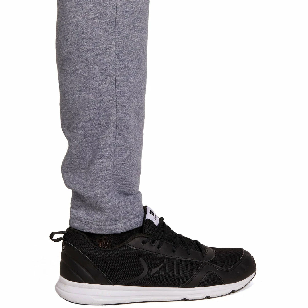 Domyos Gym & Pilates Slim-Fit Brushed Jersey Bottoms