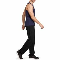 Domyos Nyamba 500, Pilates And Gentle Gym Tank Top, Men's Exercise & Fitness Apparel