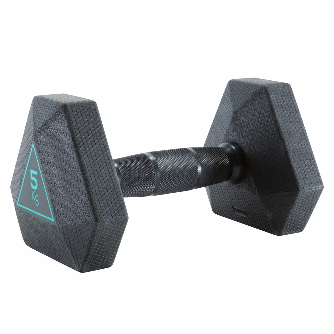 Corength Domyos Weight Training Hex Dumbbell 11 Lbs Weight Training Gear