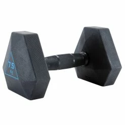 Corength Weight Training Gear Domyos Weight Training Hex Dumbbell 16.5 Lbs