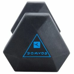 Corength Weight Training Gear Domyos Weight Training Hex Dumbbell 16.5 Lbs