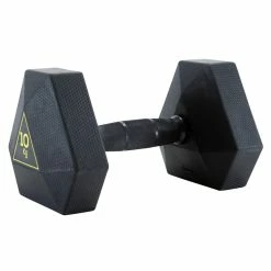 Corength Domyos Weight Training Hex Dumbbell 22 Lbs