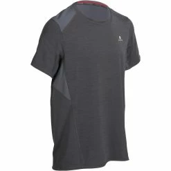 Domyos Energy+ Fitness T-Shirt - Dark Gray Exercise & Fitness Apparel