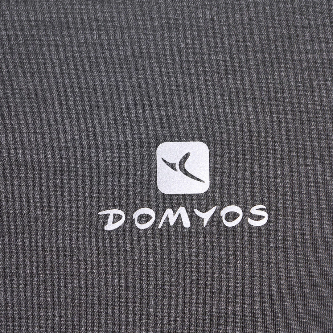 Domyos Energy+ Fitness T-Shirt - Dark Gray Exercise & Fitness Apparel