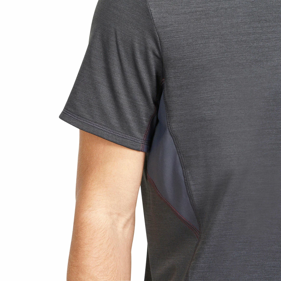 Domyos Energy+ Fitness T-Shirt - Dark Gray Exercise & Fitness Apparel