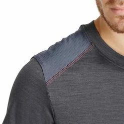 Domyos Energy+ Fitness T-Shirt - Dark Gray Exercise & Fitness Apparel