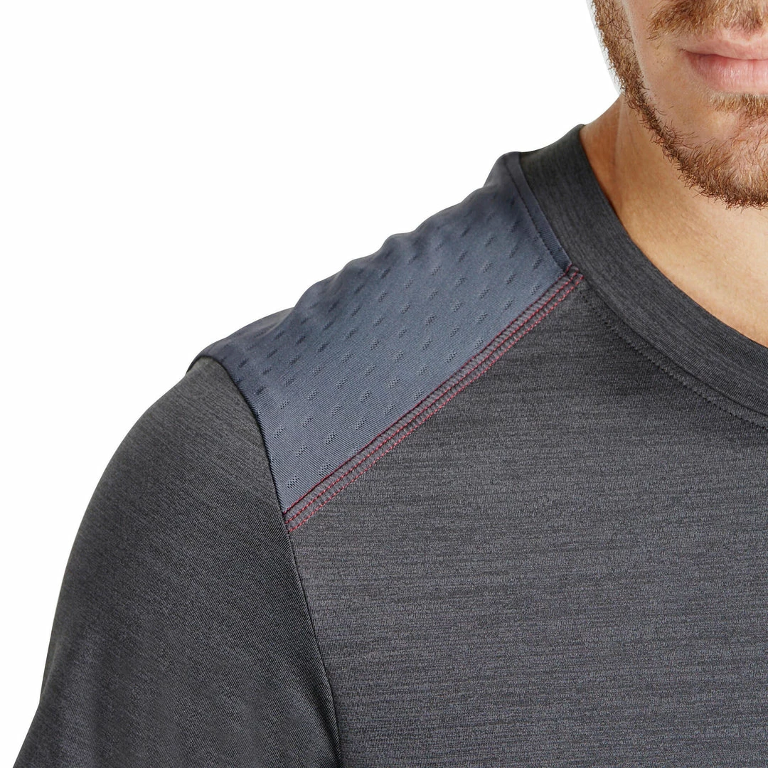 Domyos Energy+ Fitness T-Shirt - Dark Gray Exercise & Fitness Apparel