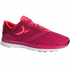 Domyos Exercise & Fitness Apparel Energy + Women's Fitness Shoes - Pink