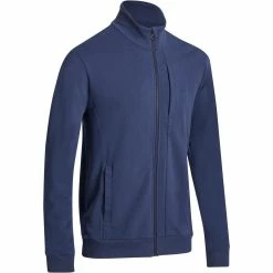 Domyos, Plush-Loop Gym & Pilates Jacket, Men's Exercise & Fitness Apparel