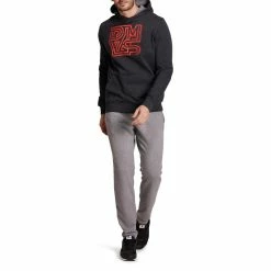 Domyos Exercise & Fitness Apparel Gym & Pilates Slim-Fit Plush Loop Bottoms