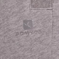 Domyos Exercise & Fitness Apparel Gym & Pilates Slim-Fit Plush Loop Bottoms