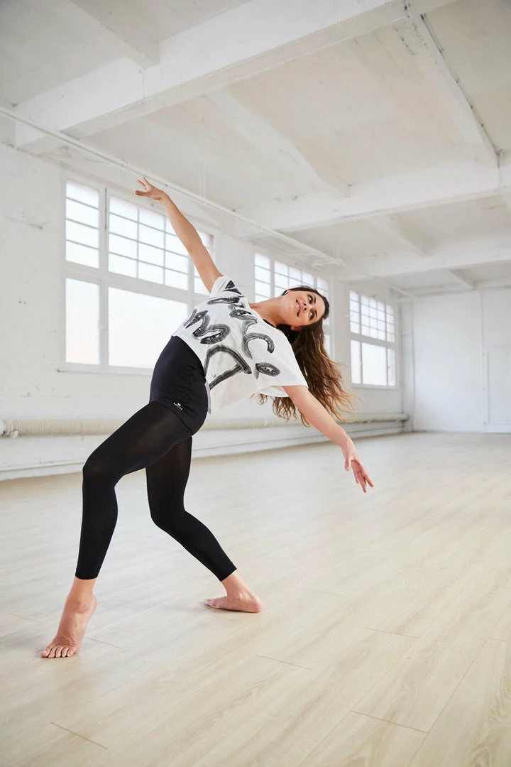 Domyos Women's Dance Cropped T-Shirt