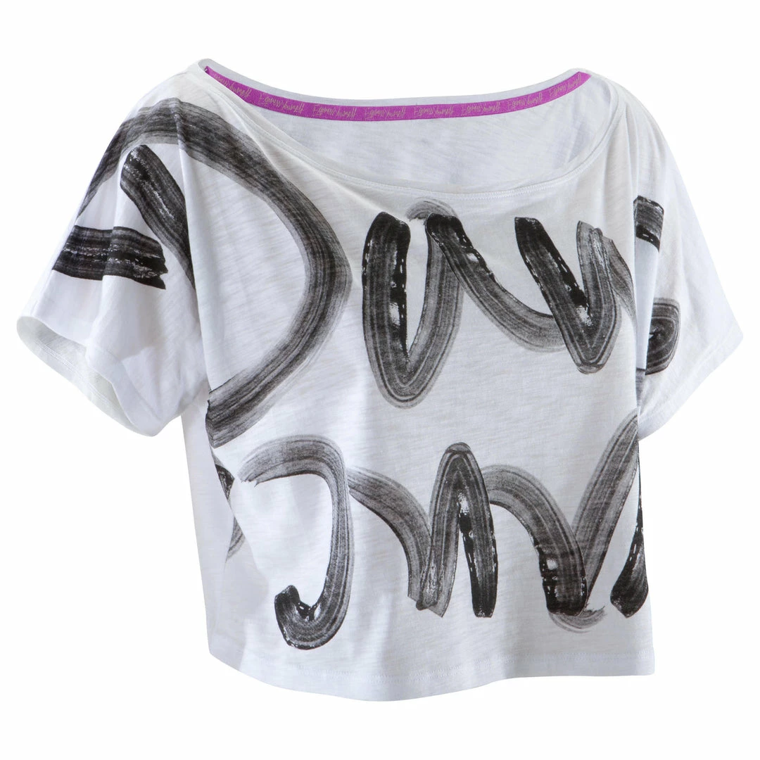 Domyos Women's Dance Cropped T-Shirt