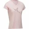 Domyos, Short-Sleeved Gym & Pilates T-Shirt, Women's Exercise & Fitness Apparel