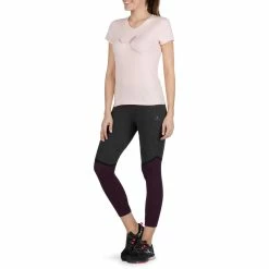 Domyos, Short-Sleeved Gym & Pilates T-Shirt, Women's Exercise & Fitness Apparel